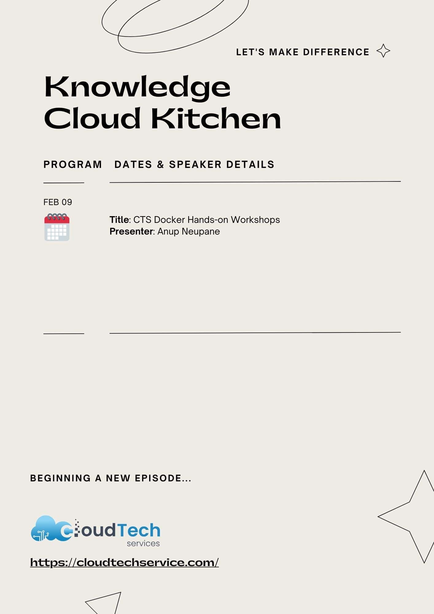 Knowledge Cloud Kitchen